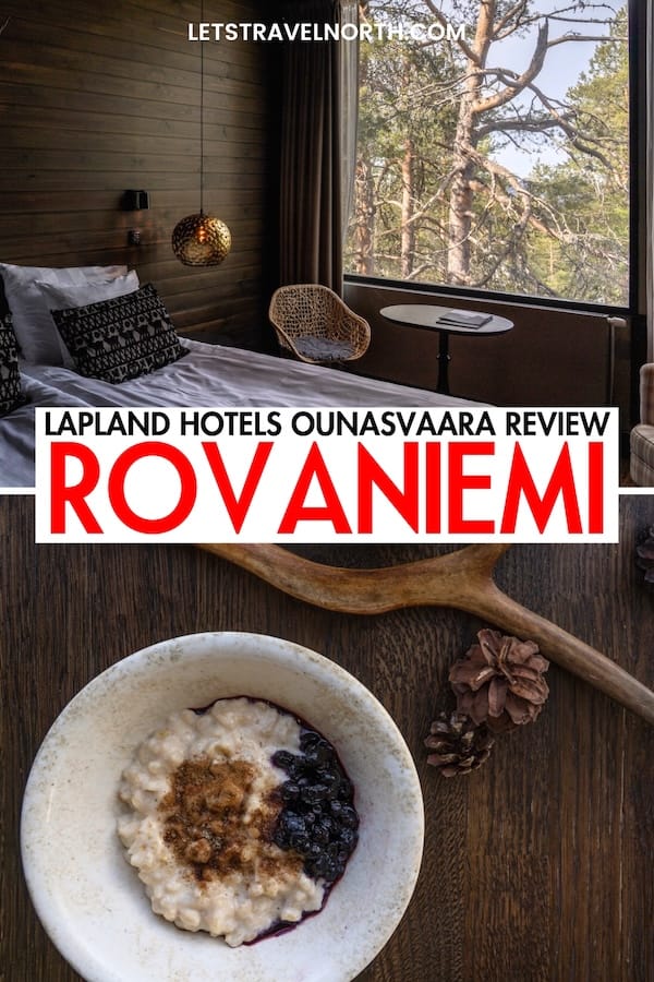 Are you considering booking a stay at Lapland Hotels Sky Ounasvaara in Rovaniemi, Finland? This guide reviews my stay and shares highlights! | Where to stay in Rovaniemi | Rovaniemi hotels | Hotels in Rovaniemi | Ounasvaara Rovaniemi | Where to stay near Santa Claus Village | Rovaniemi accommodation | Places to stay in Rovaniemi | Best hotels in Rovaniemi Finland | Rovaniemi lodging | Rovaniemi in winter