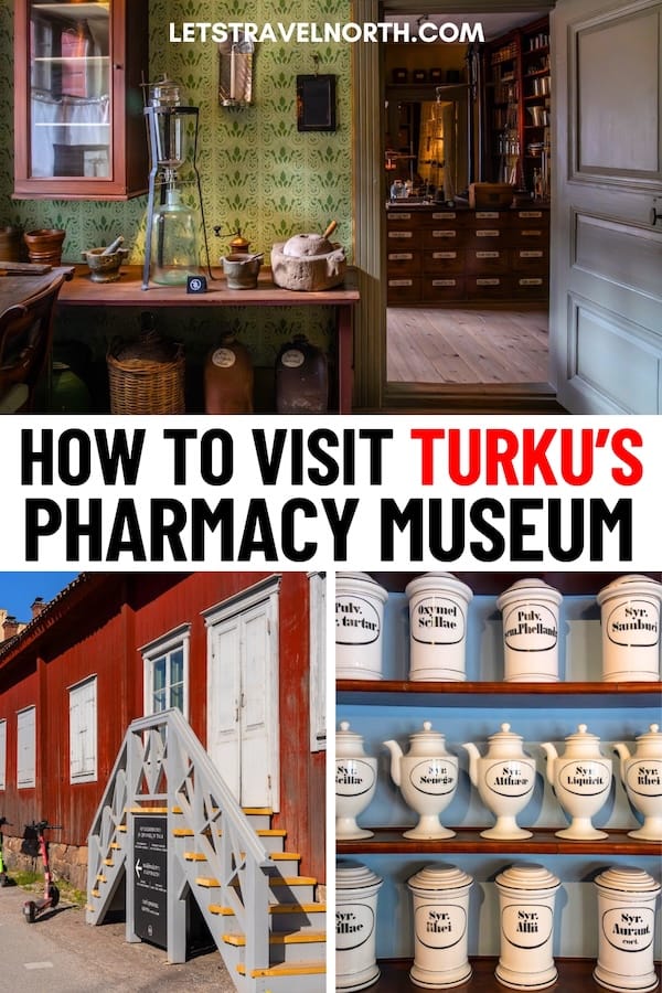 Are you looking to visit the Pharmacy Museum & Qwensel House in Turku, Finland on your upcoming trip? This guide details EVERYTHING you need to know! | Things to do in Turku | What to do in Turku | Visit Turku | Turku itinerary | Turku museums | Turku sightseeing | Places to visit in Turku
